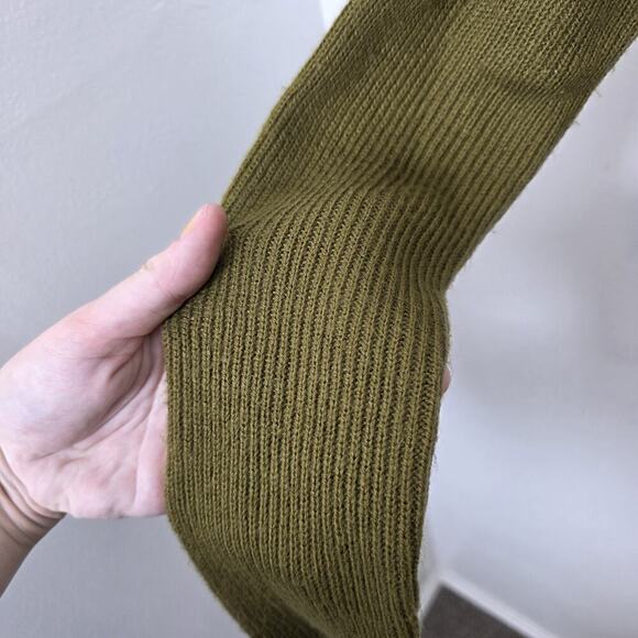 Urban Outfitters Green White Striped Oversized Preppy Streetwear Sweater Size S - Picture 10 of 12